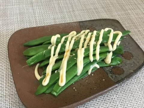 モロッコいんげんの生姜醤油マヨ